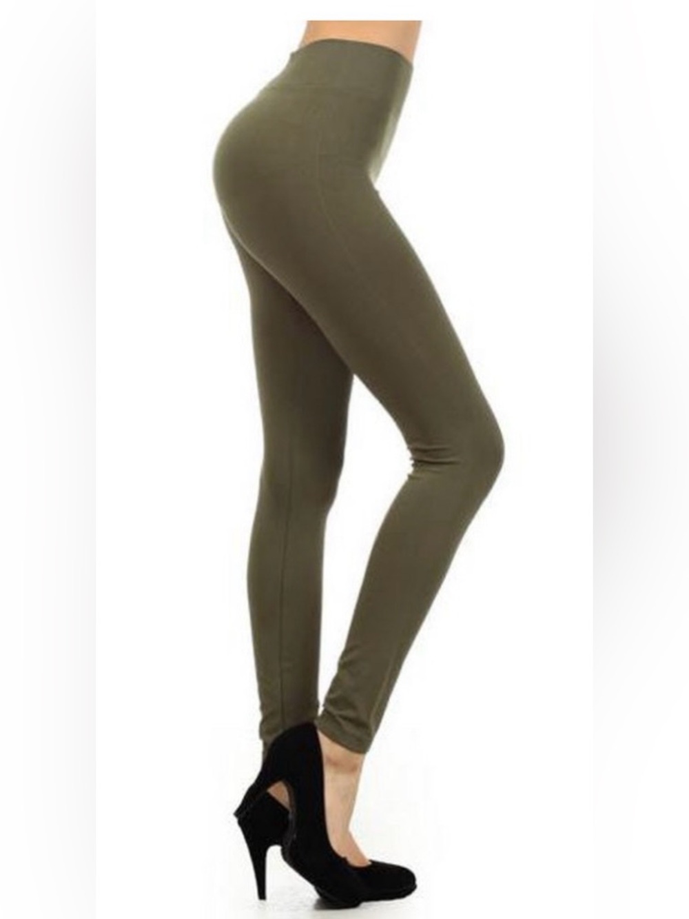Mossimo Supply Co. Olive High-Rise Leggings